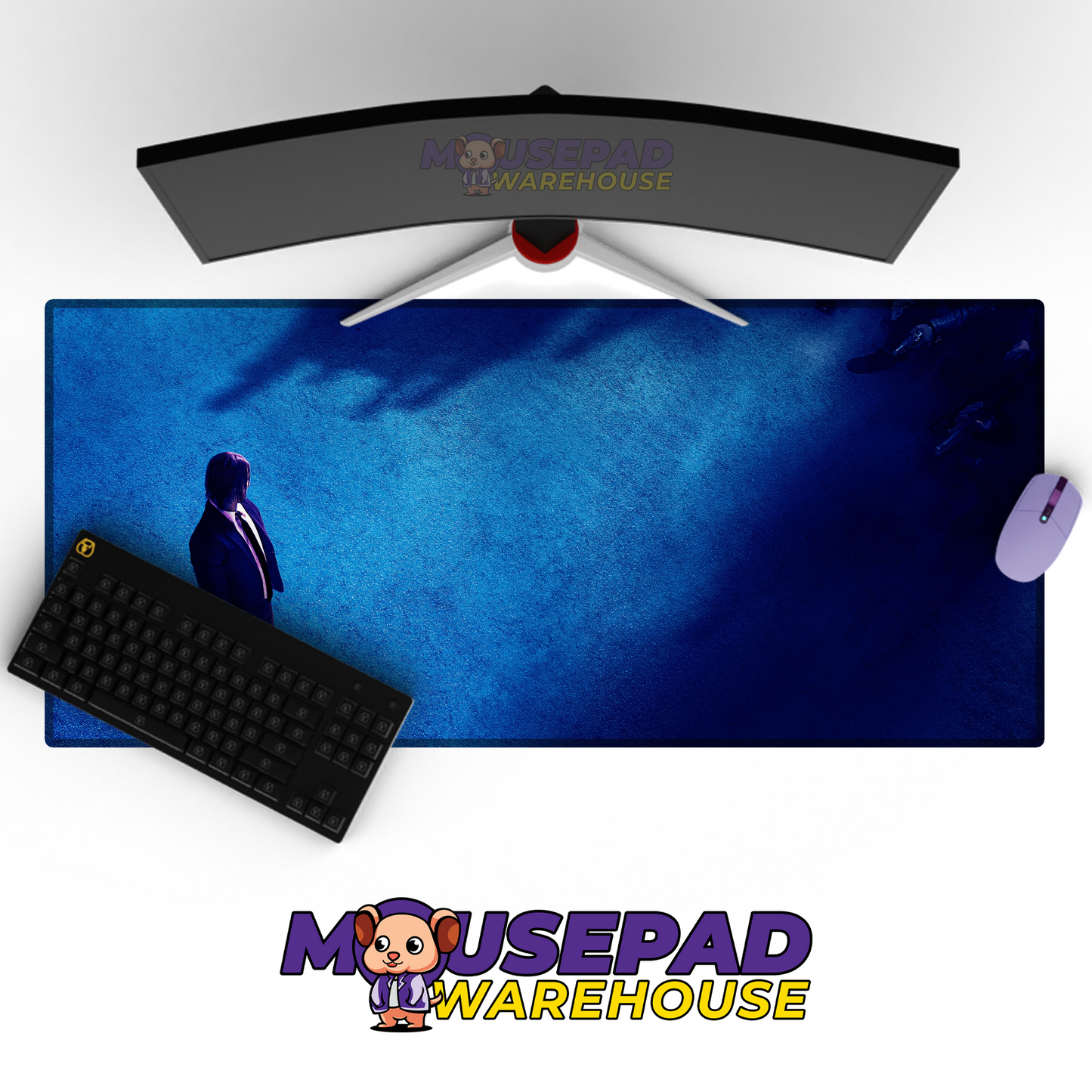 John Wick V33 Mousepad Mockup