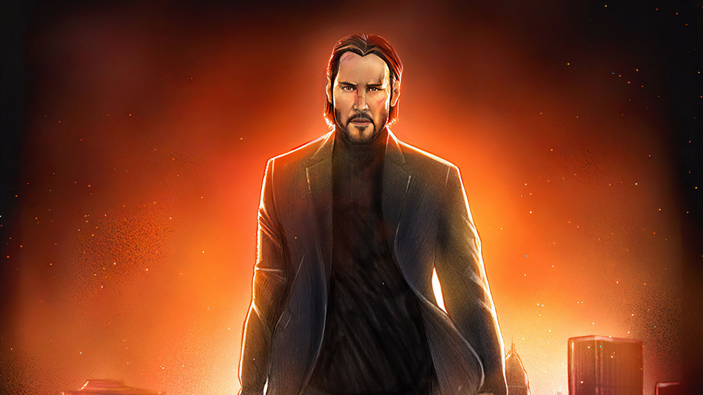 John Wick V36 Mousepad