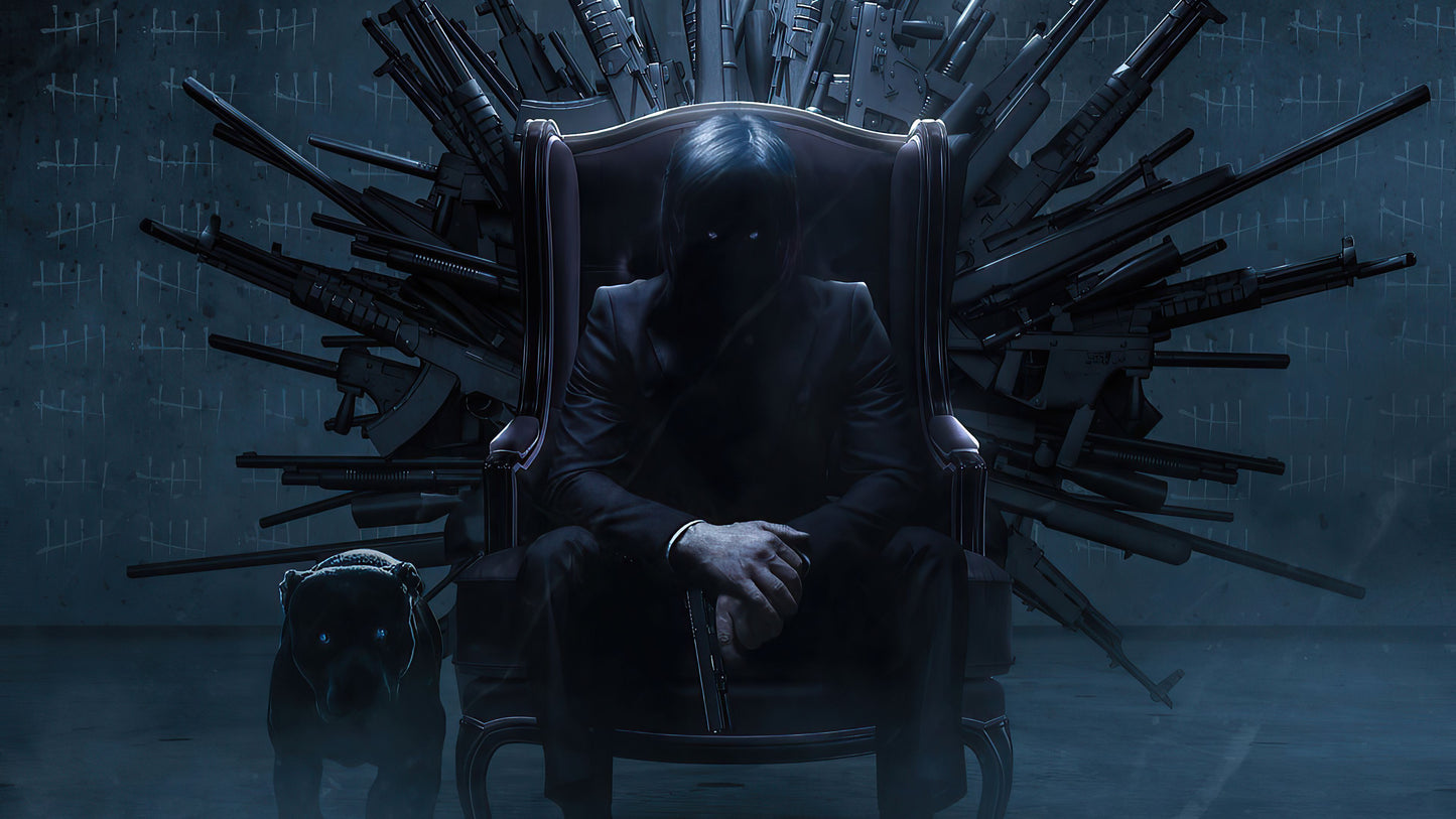 John Wick V37 Mousepad