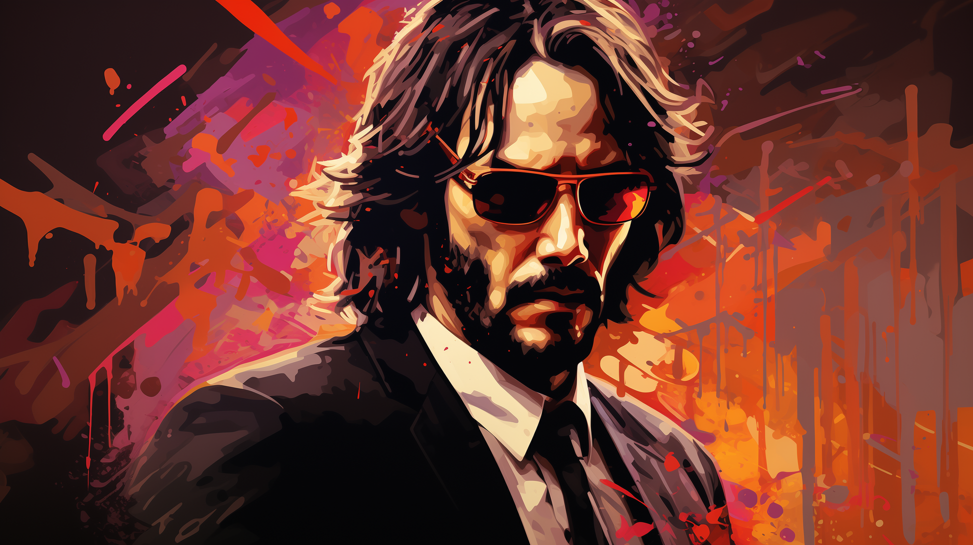John Wick V6 Mousepad