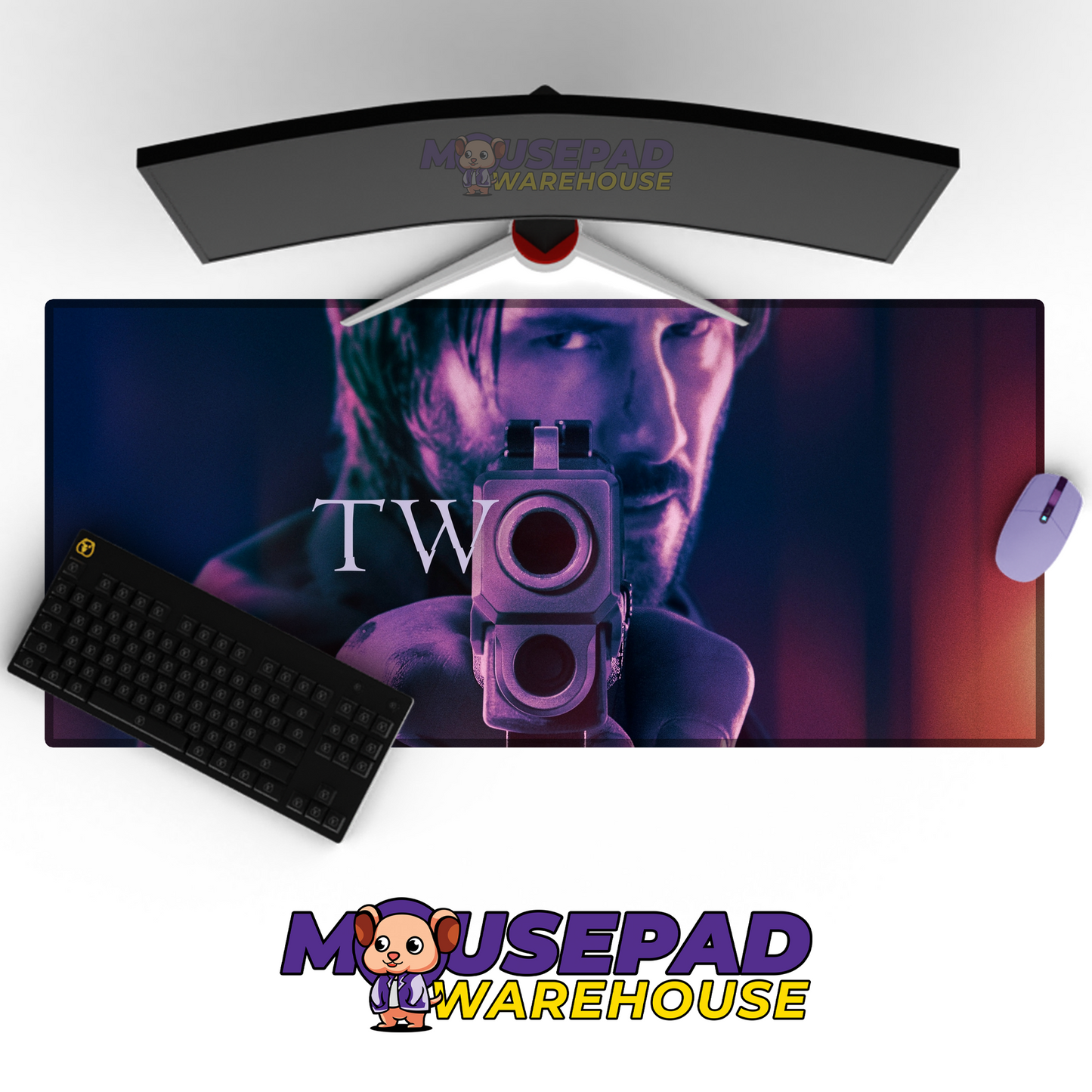 John Wick V9 Mousepad Mockup