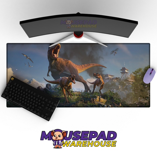 Jurassic Park V10 Mousepad Mockup