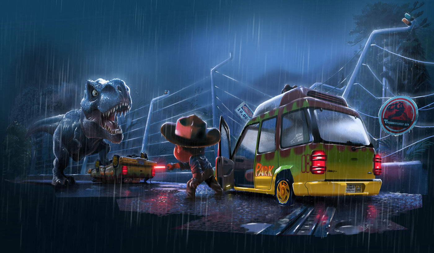 Jurassic Park V11 Mousepad