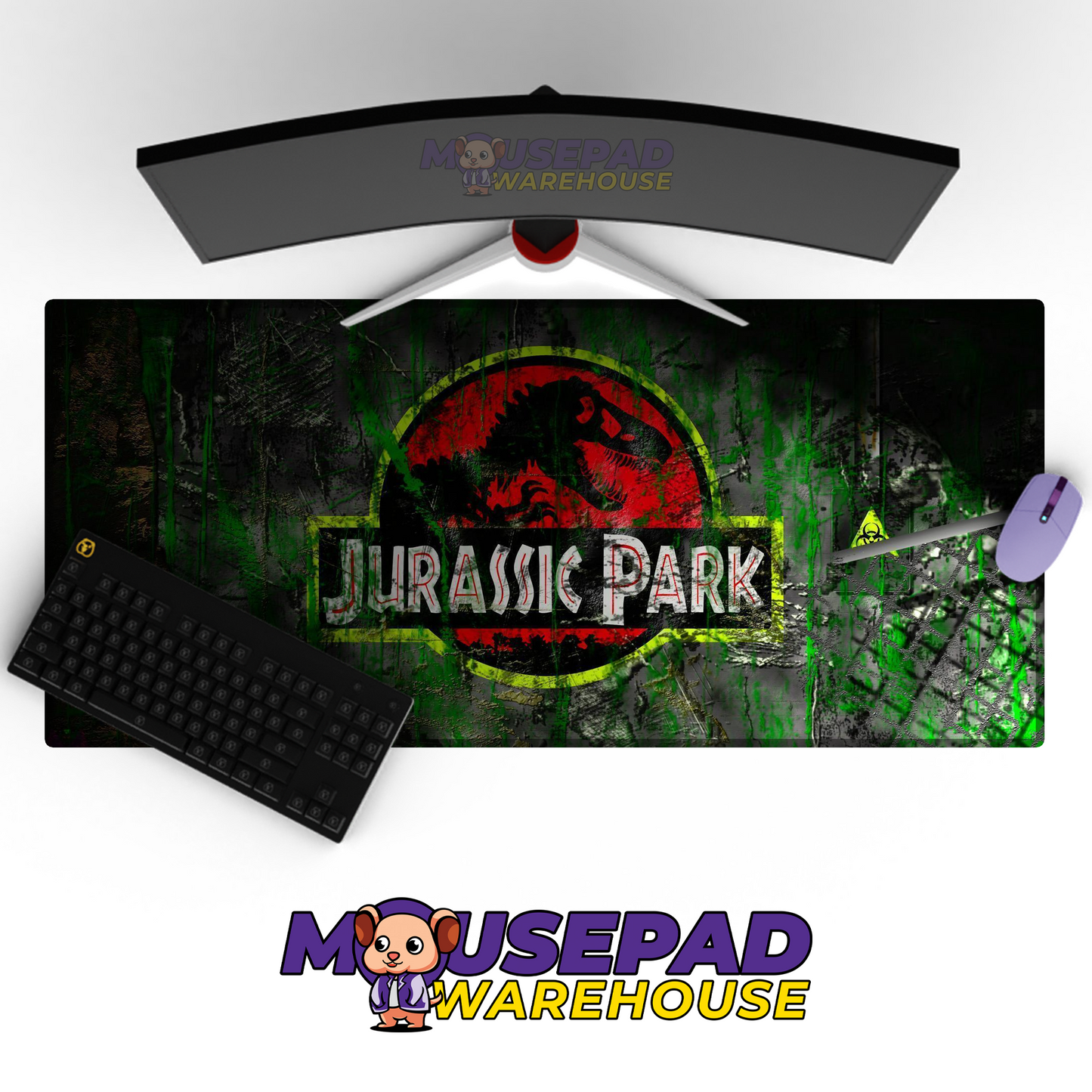 Jurassic Park V2 Mousepad Mockup