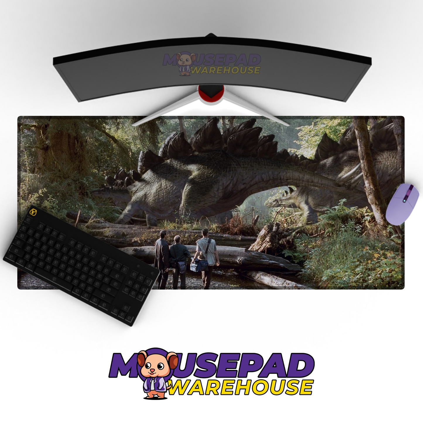 Jurassic Park V37 Mousepad Mockup