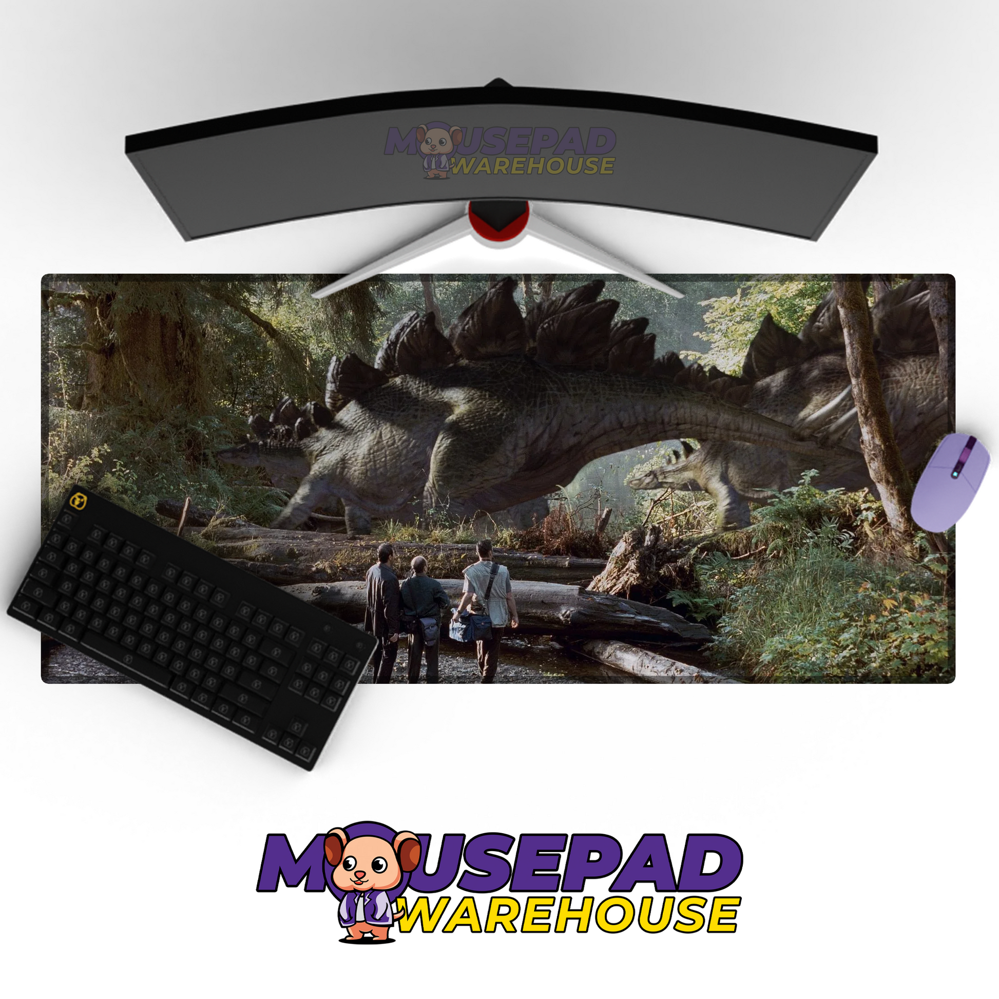 Jurassic Park V37 Mousepad Mockup