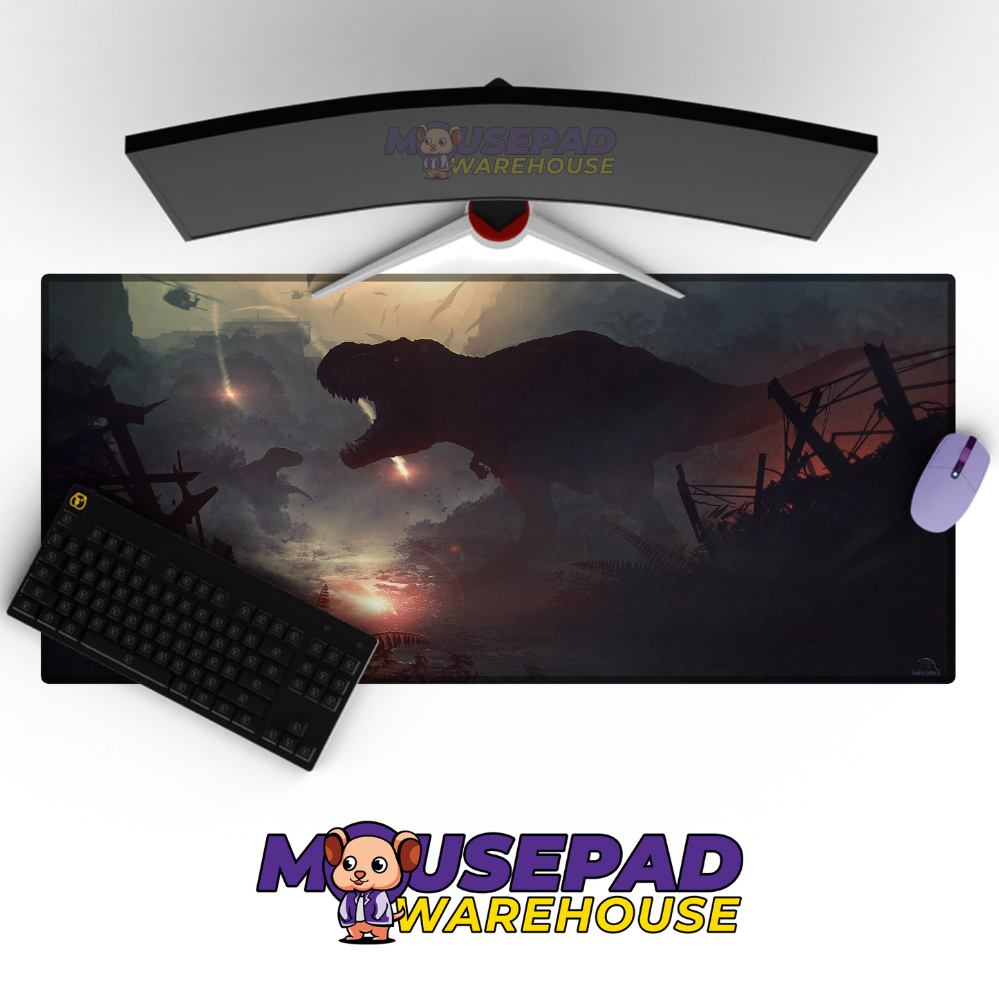 Jurassic Park V3 Mousepad Mockup