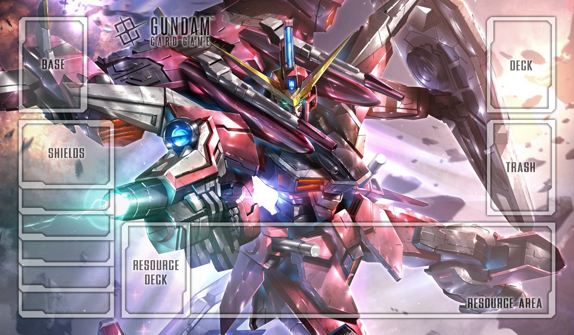 Justice Gundam TCG Playmat
