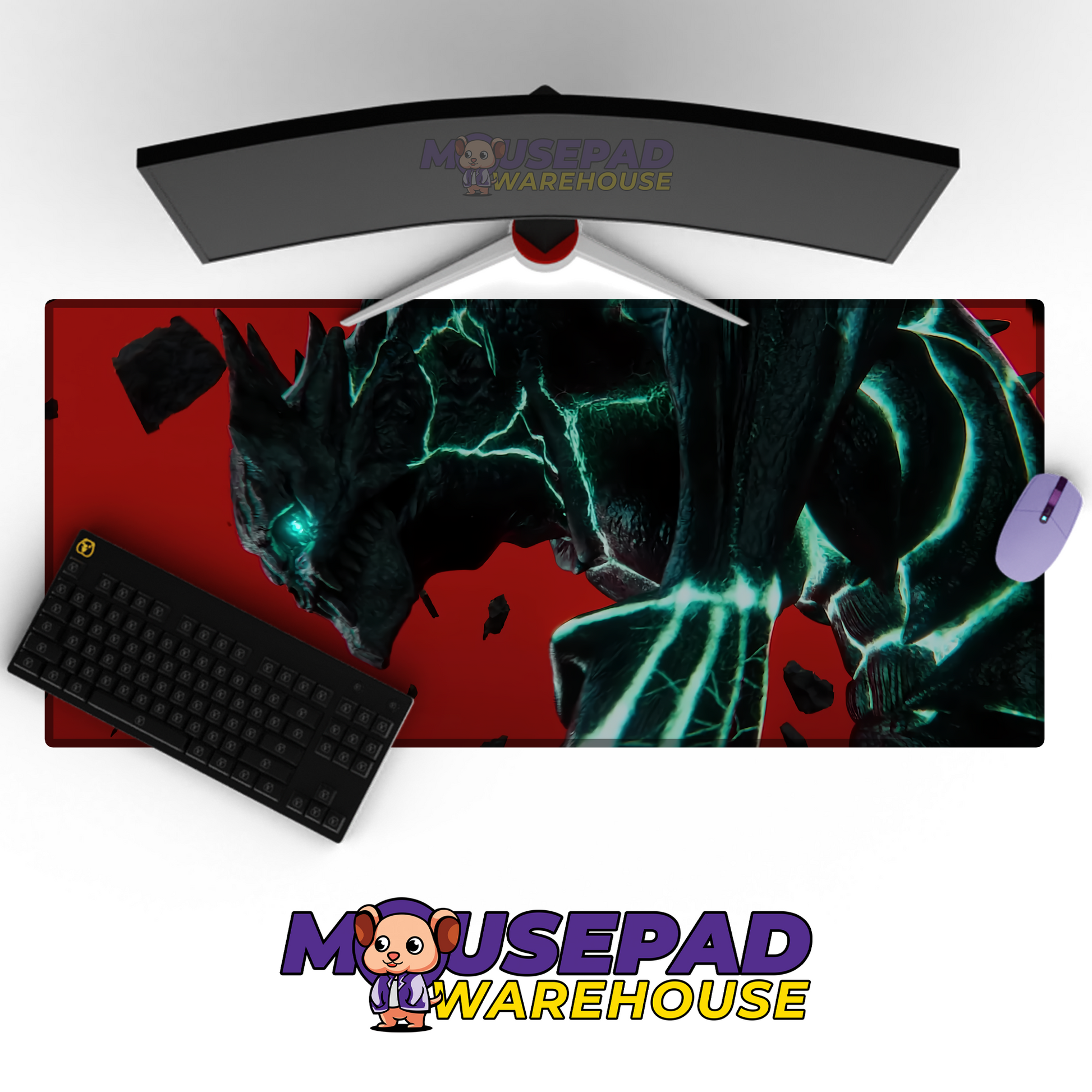 Kaiju No 8 V10 Mousepad Mockup
