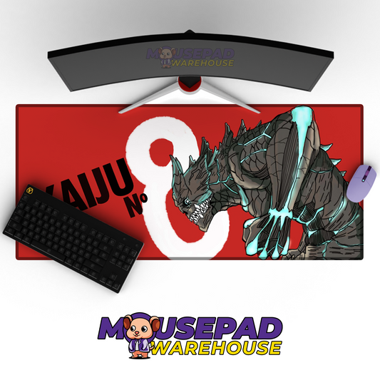 Kaiju No 8 V11 Mousepad Mockup