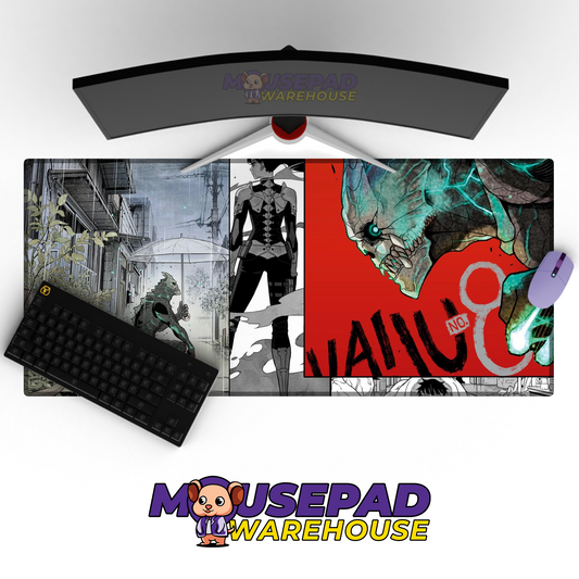 Kaiju No 8 V12 Mousepad Mockup