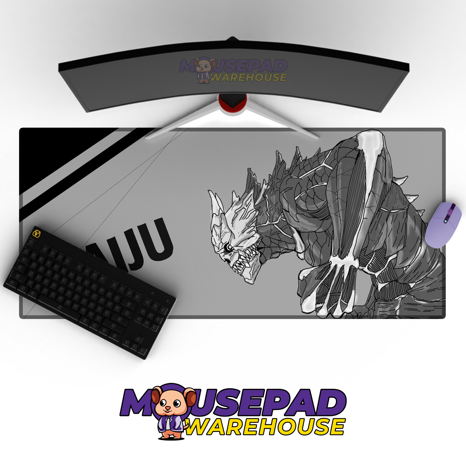 Kaiju No 8 V1 Mousepad Mockup