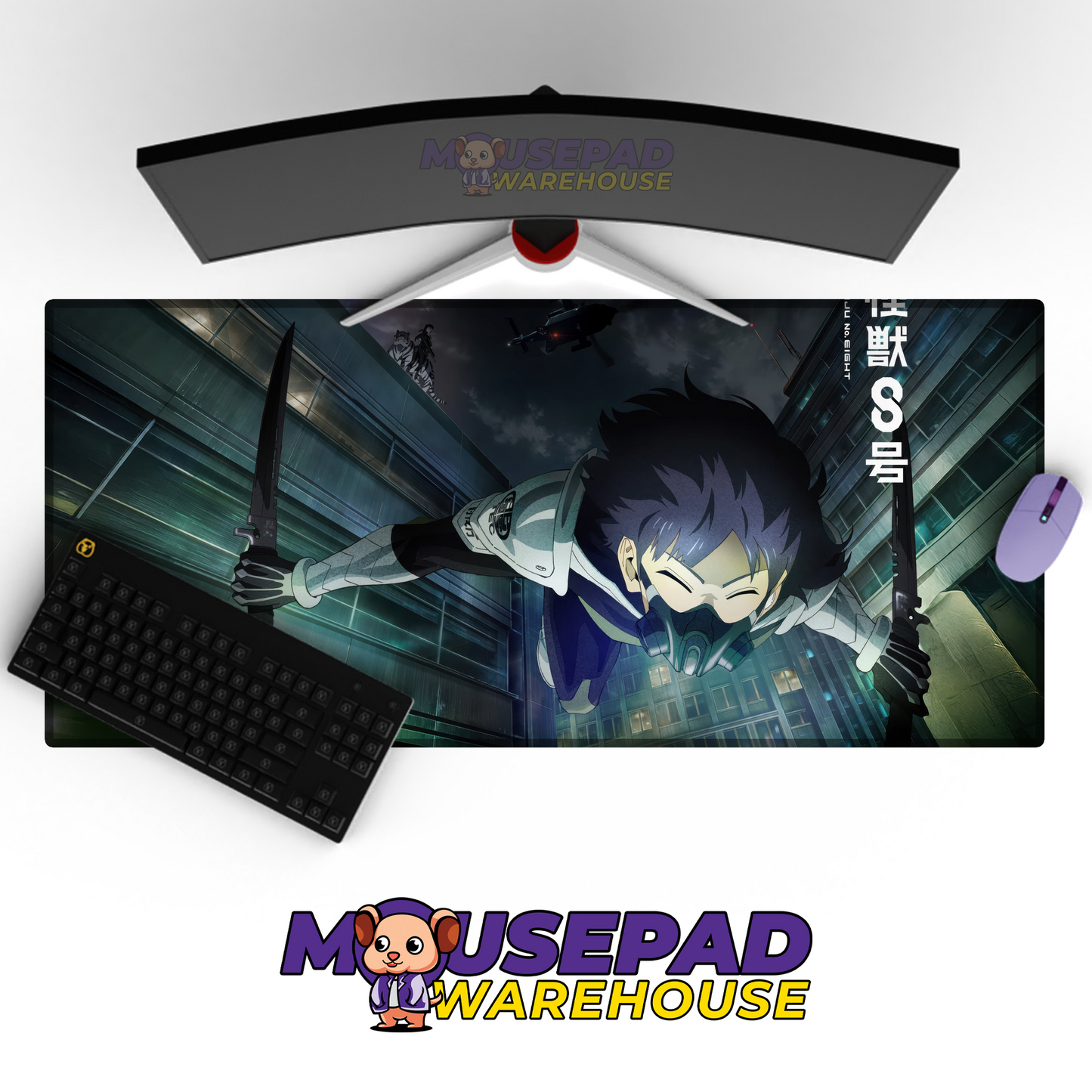Kaiju No 8 V24 Mousepad Mockup