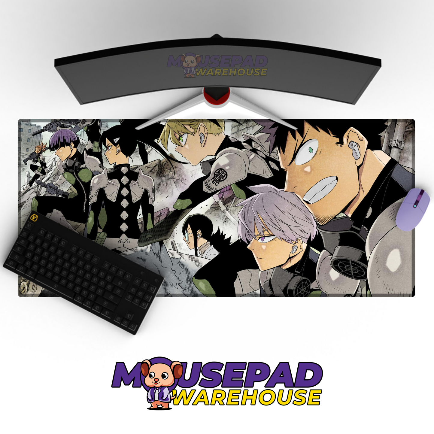 Kaiju No 8 V29 Mousepad Mockup