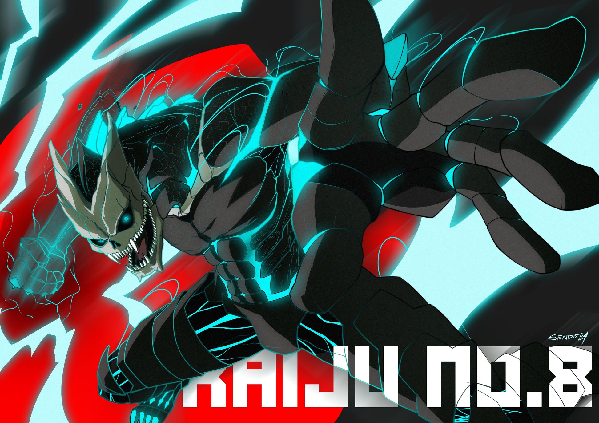 Kaiju No 8 V4 Mousepad