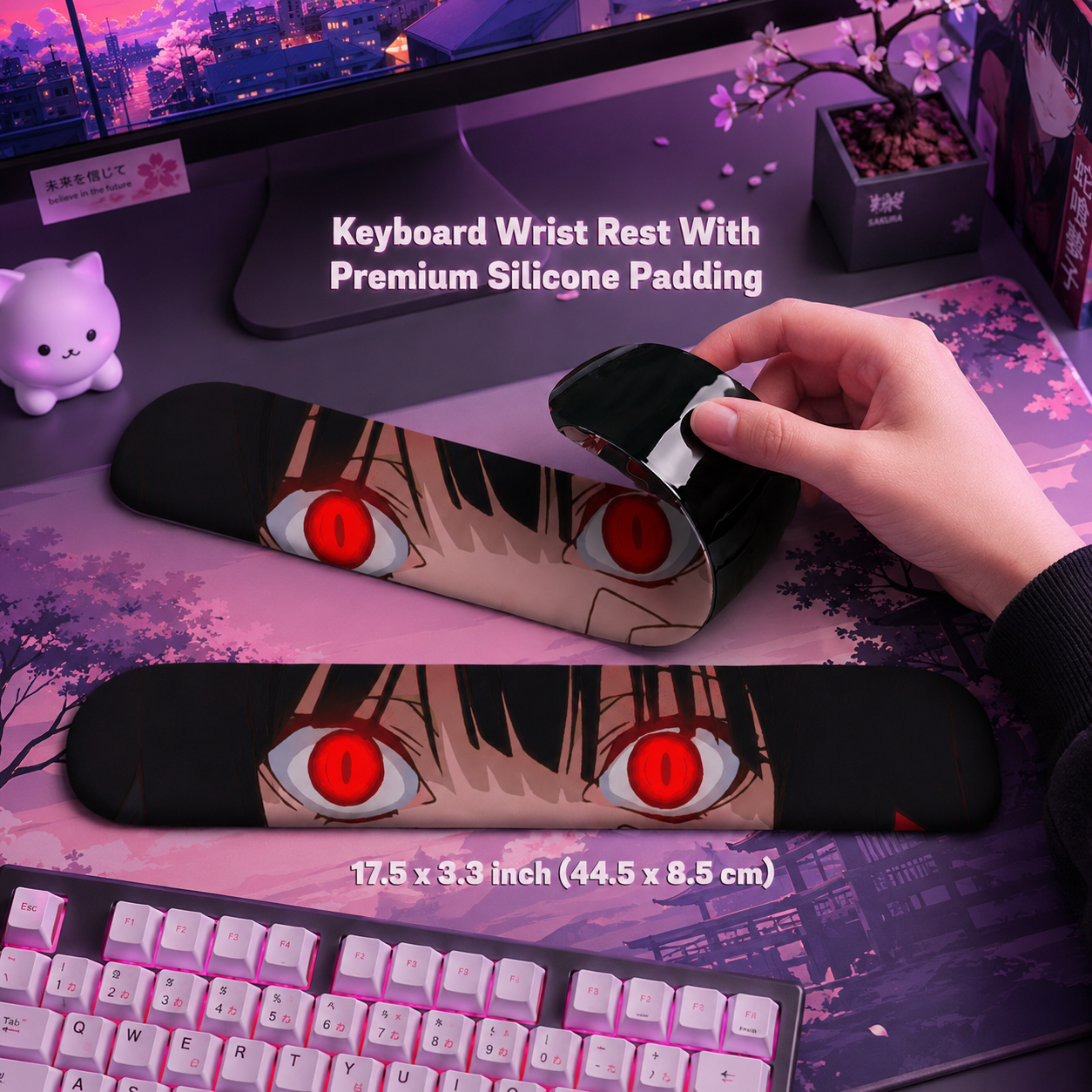 Kakeguri Wrist Rest Mousepad