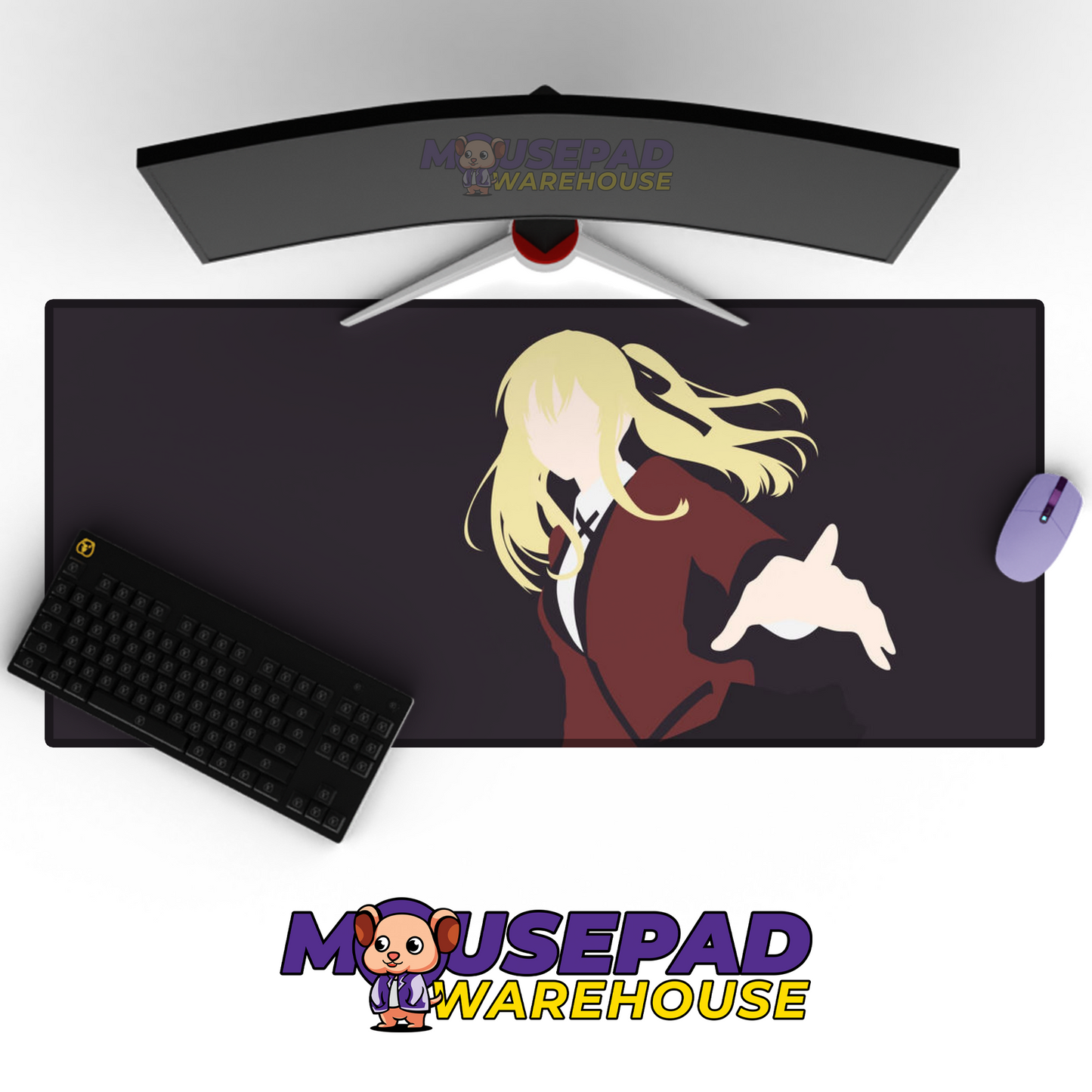 Kakegurui V11 Mousepad Mockup