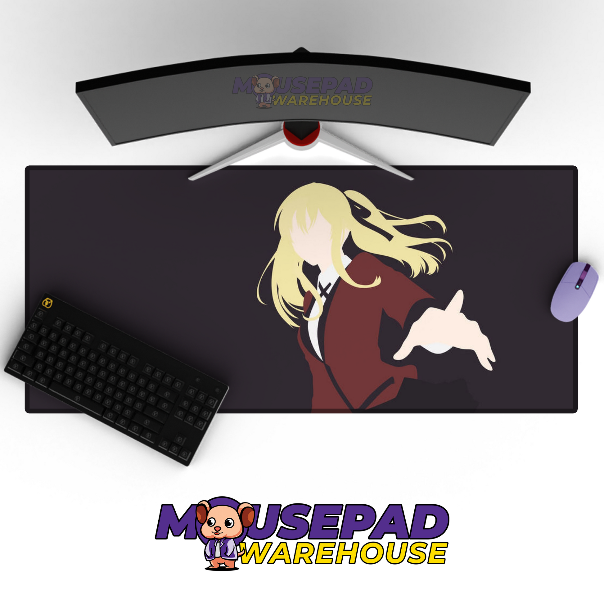 Kakegurui V11 Mousepad Mockup
