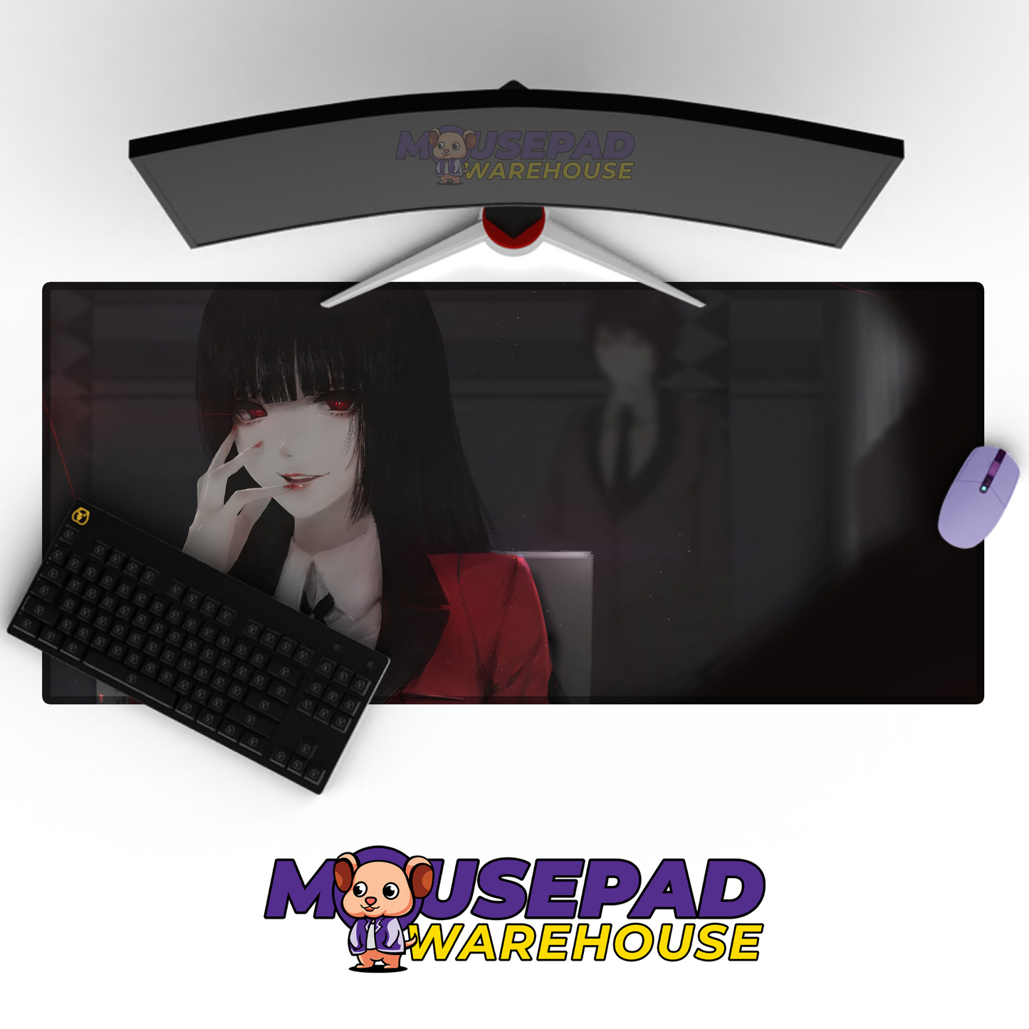 Kakegurui V14 Mousepad Mockup