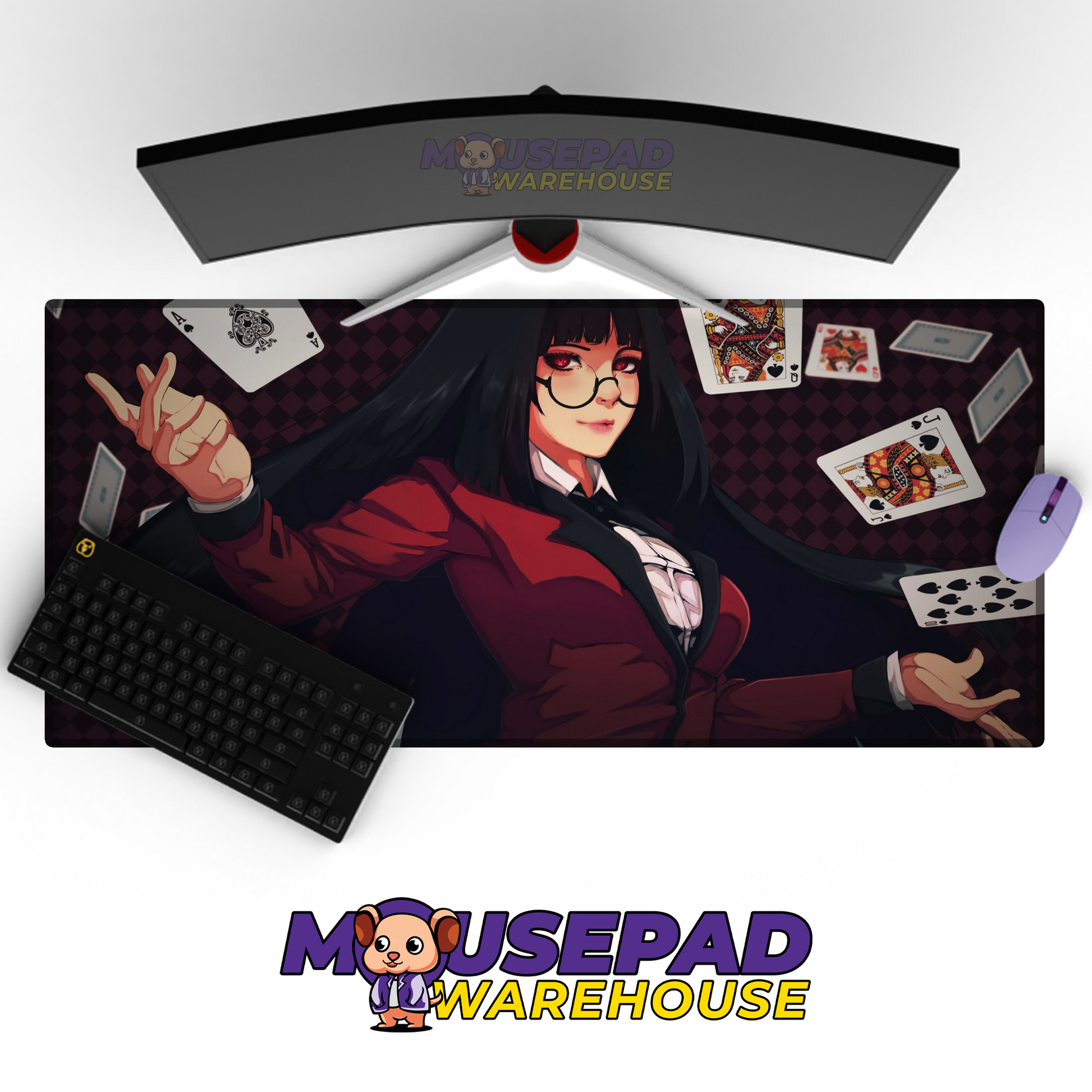 Kakegurui V15 Mousepad Mockup