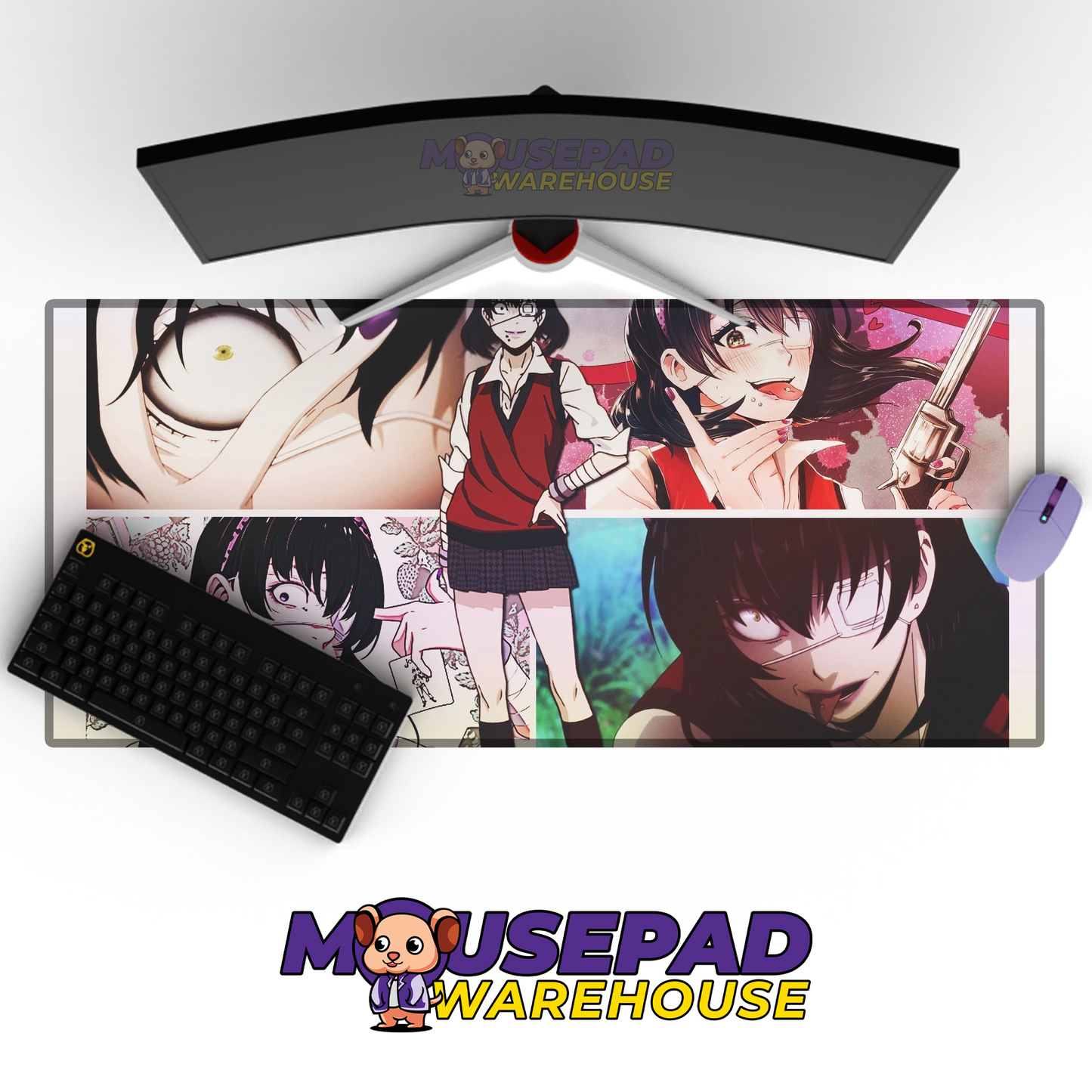 Kakegurui V16 Mousepad Mockup