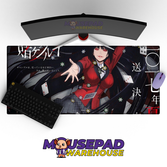 Kakegurui V18 Mousepad Mockup