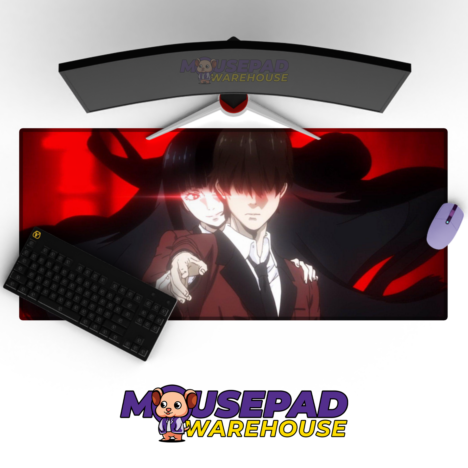 Kakegurui V1 Mousepad Mockup