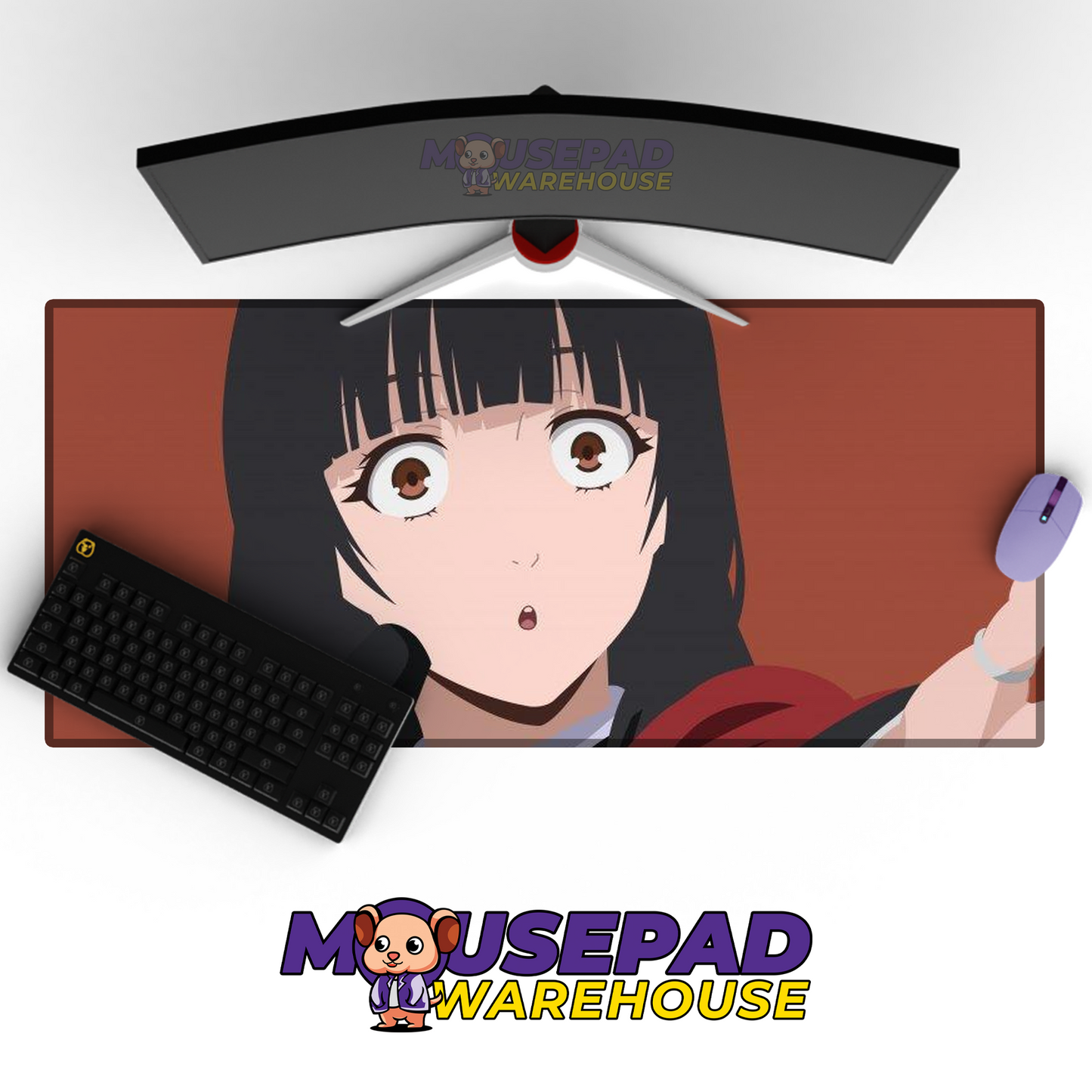 Kakegurui V20 Mousepad Mockup