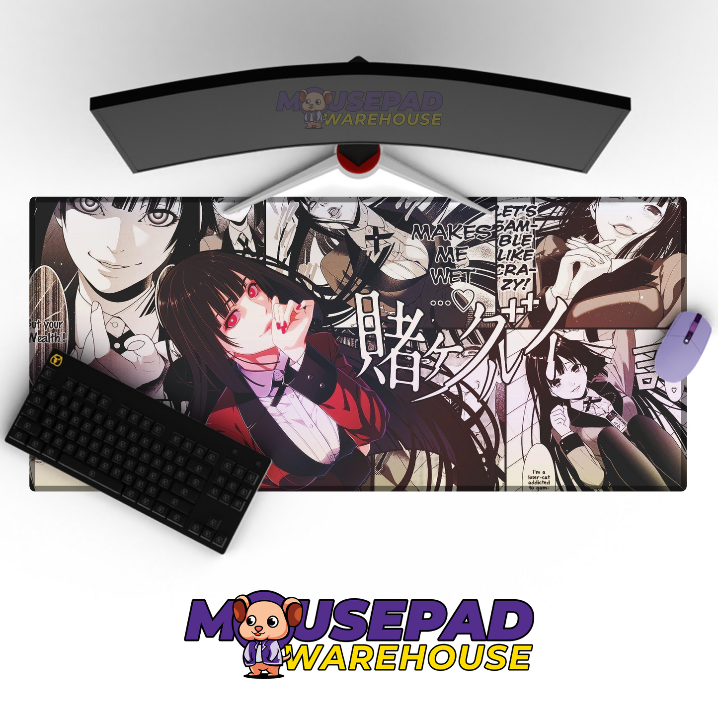 Kakegurui V21 Mousepad Mockup
