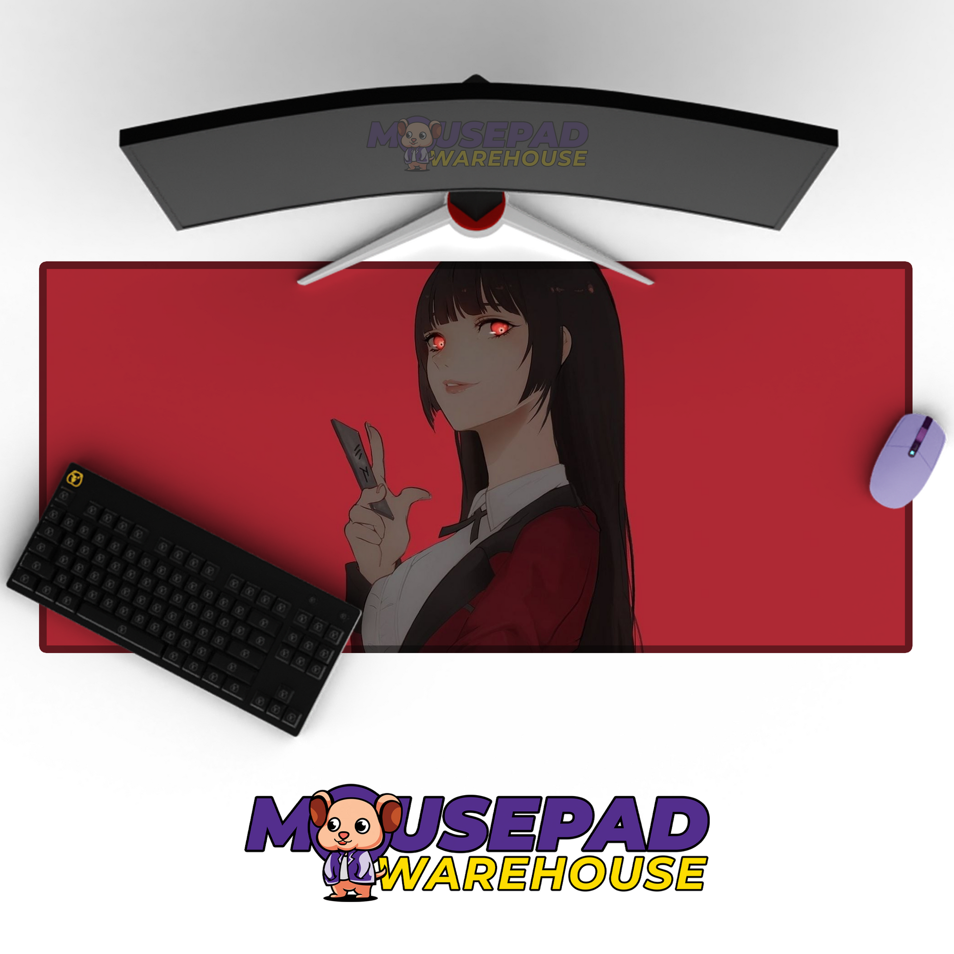 Kakegurui V23 Mousepad Mockup