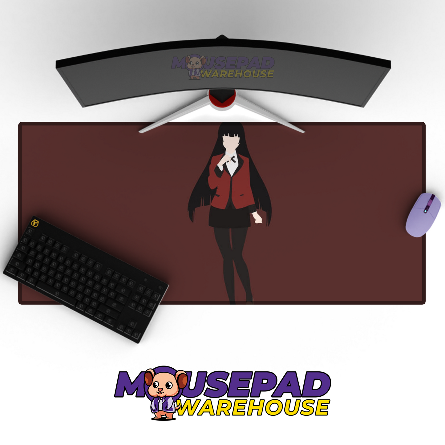 Kakegurui V24 Mousepad Mockup
