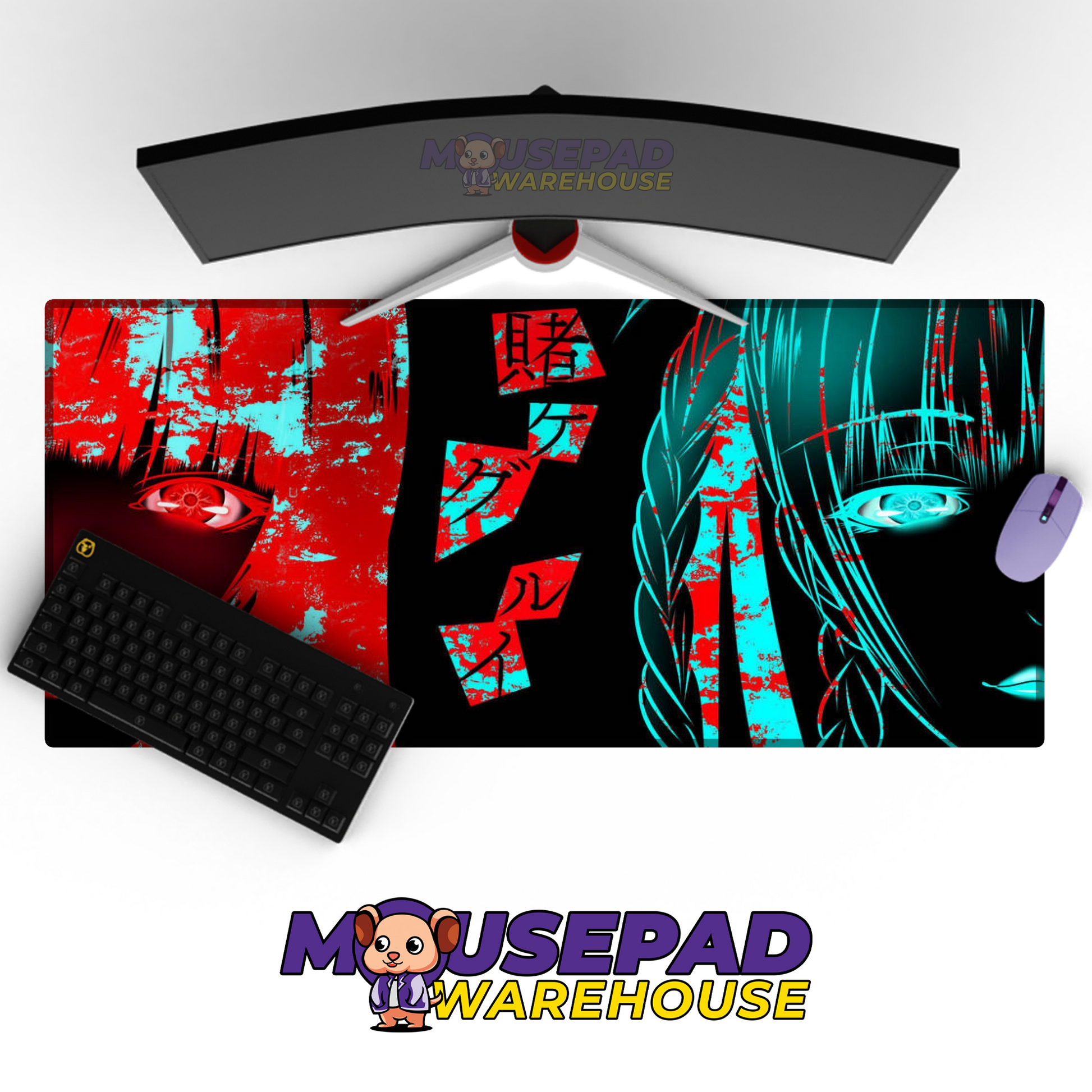 Kakegurui V4 Mousepad Mockup