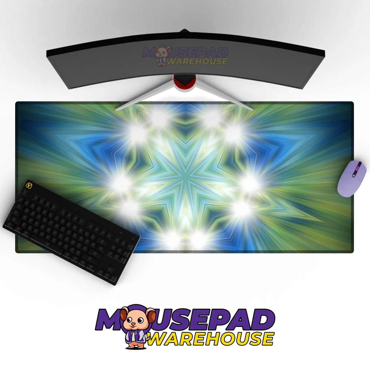 Kaleidoscope Pattern Mousepad 11189059 - Mousepad Warehouse