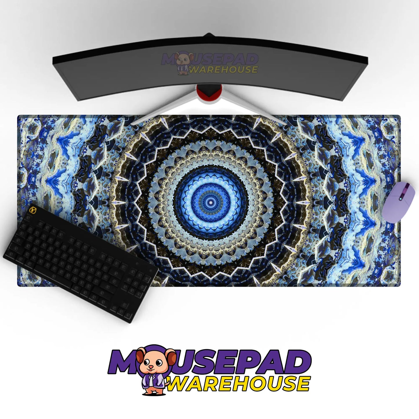 Kaleidoscope Pattern Mousepad 1130743 - Mousepad Warehouse