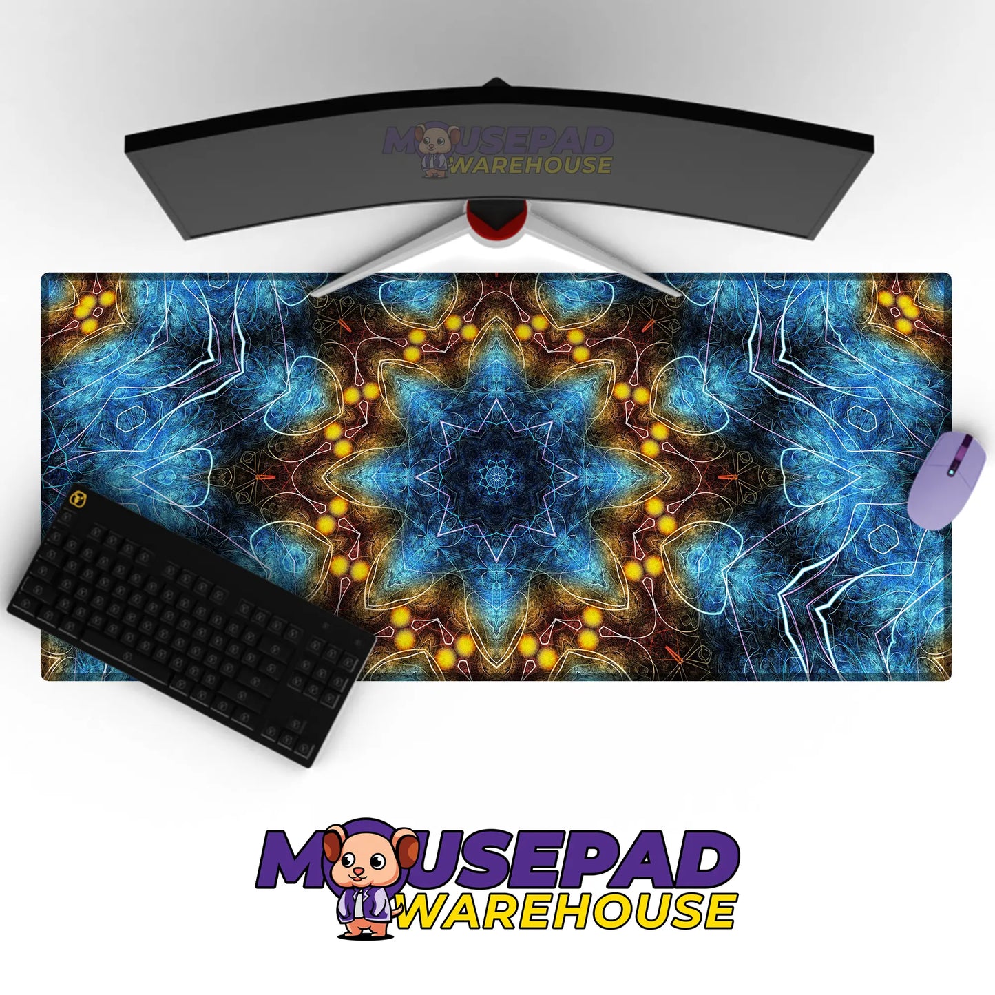 Kaleidoscope Pattern Mousepad 1134910 - Mousepad Warehouse