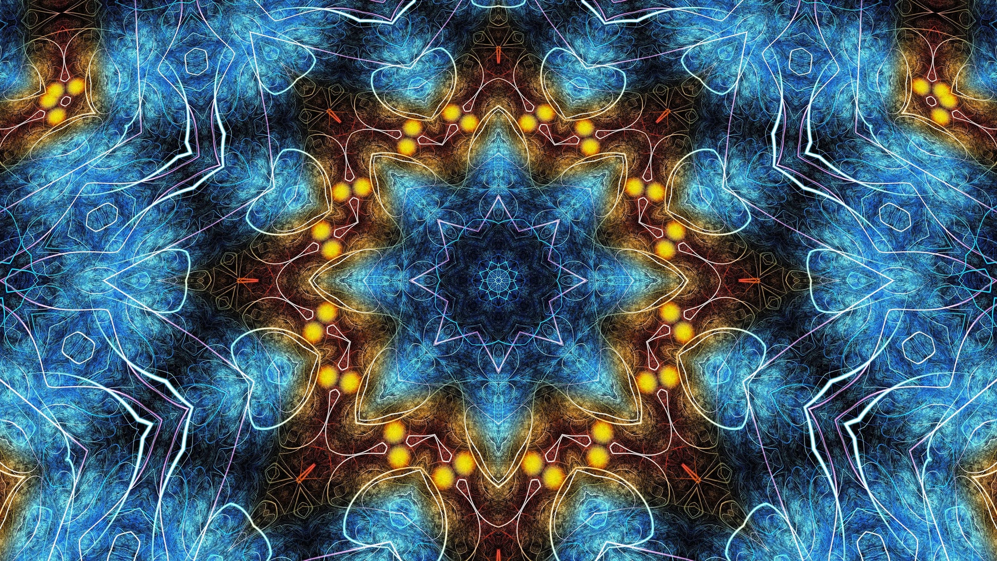 Kaleidoscope Pattern Mousepad 1134910 - Mousepad Warehouse