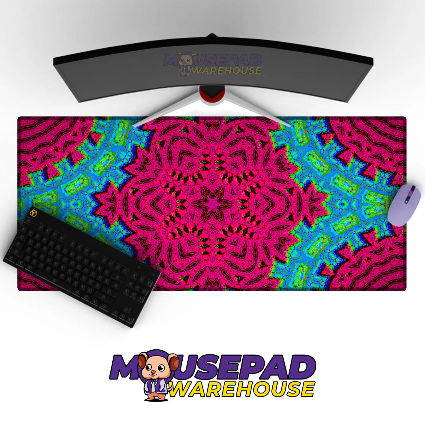 Kaleidoscope Pattern Mousepad 1149364 - Mousepad Warehouse