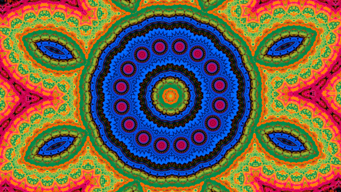 Kaleidoscope Pattern Mousepad 1149562 - Mousepad Warehouse