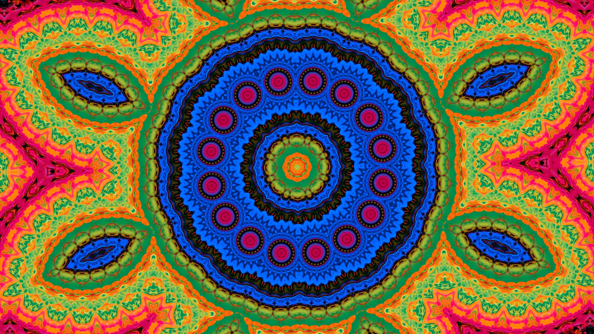 Kaleidoscope Pattern Mousepad 1149562 - Mousepad Warehouse