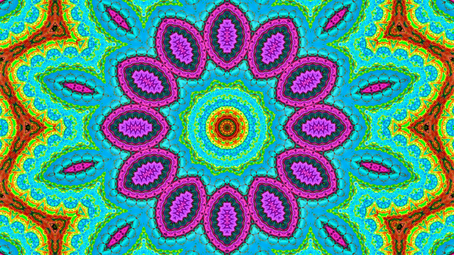 Kaleidoscope Pattern Mousepad 1149707 - Mousepad Warehouse