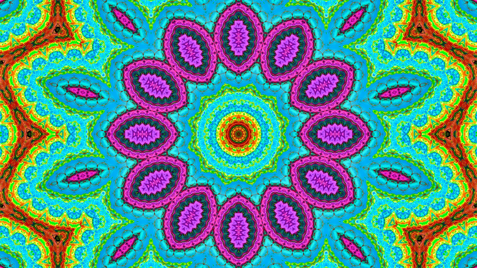 Kaleidoscope Pattern Mousepad 1149707 - Mousepad Warehouse