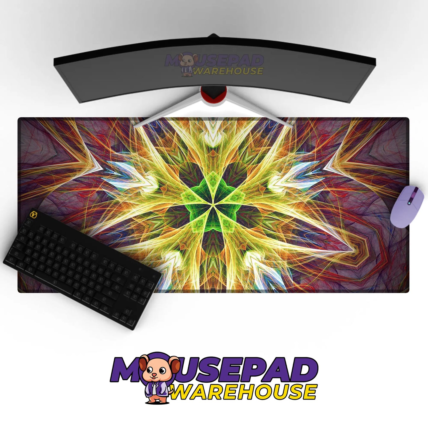 Kaleidoscope Pattern Mousepad 1189058 - Mousepad Warehouse