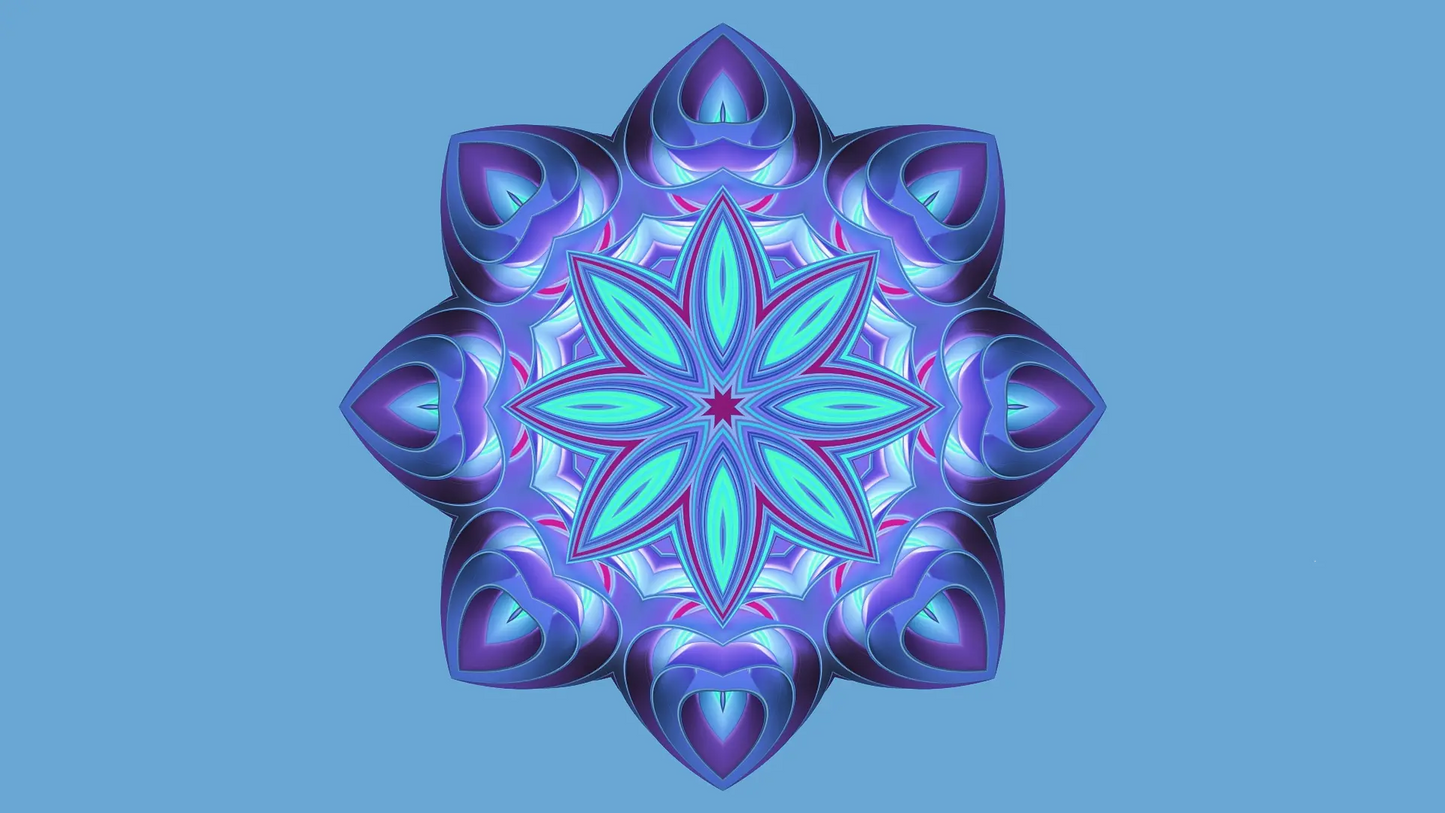 Kaleidoscope Pattern Mousepad 1308393 - Mousepad Warehouse