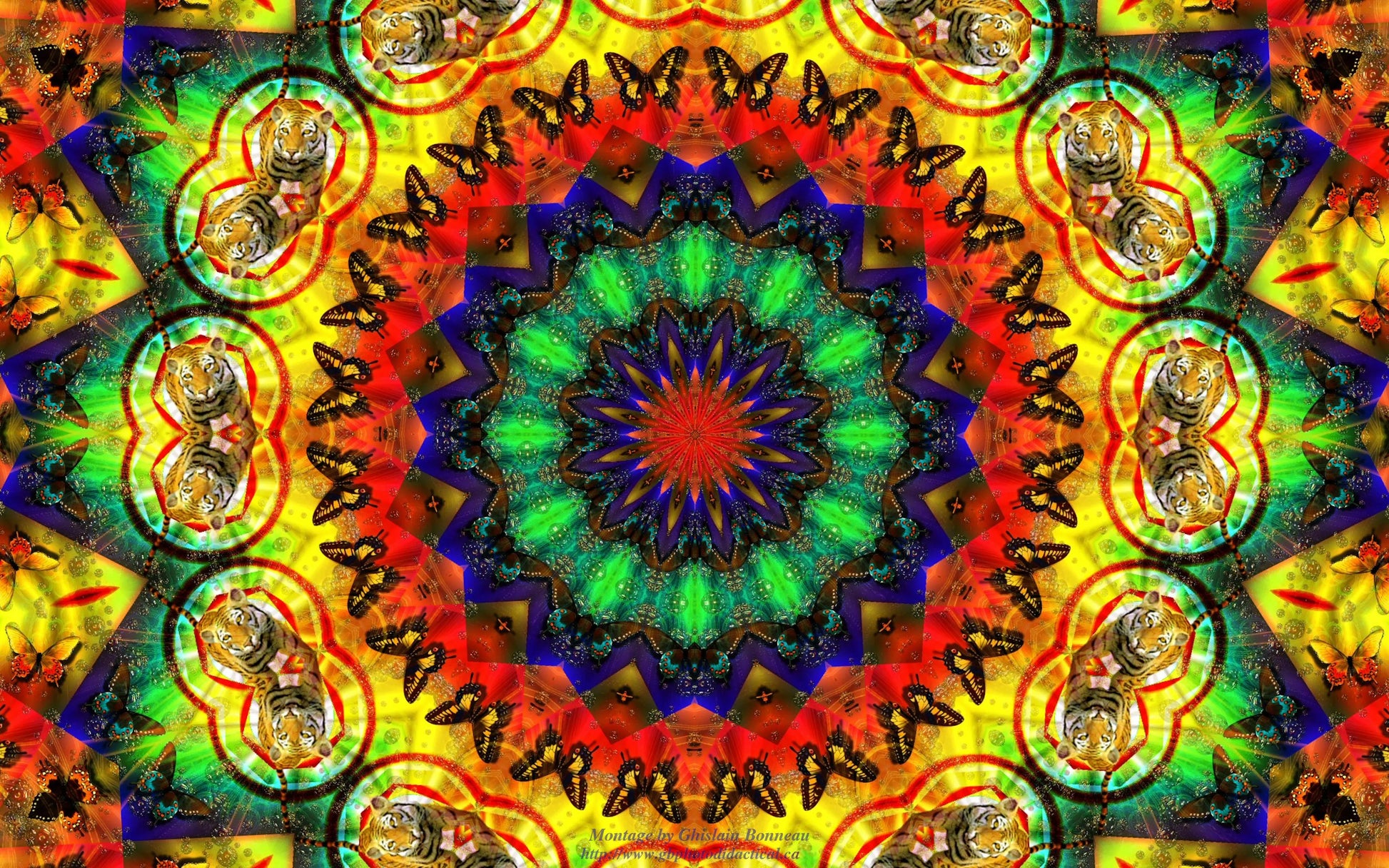 Kaleidoscope Pattern Mousepad 436593 - Mousepad Warehouse