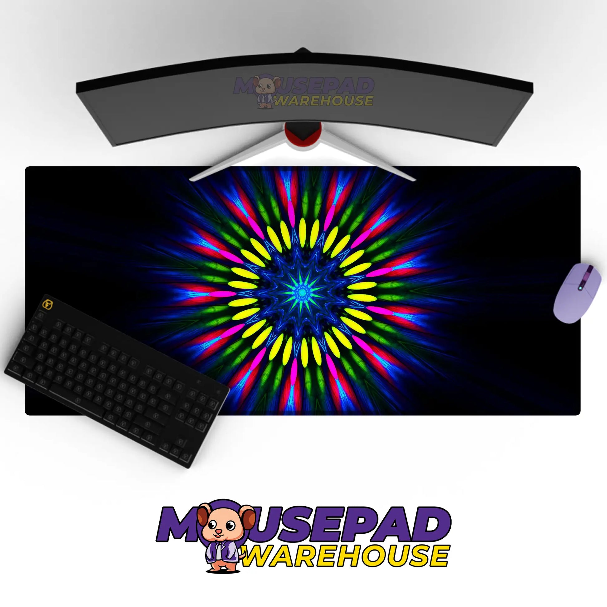 Kaleidoscope Pattern Mousepad 947888 - Mousepad Warehouse