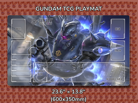 Kampfer Gundam TCG Playmat Mockup