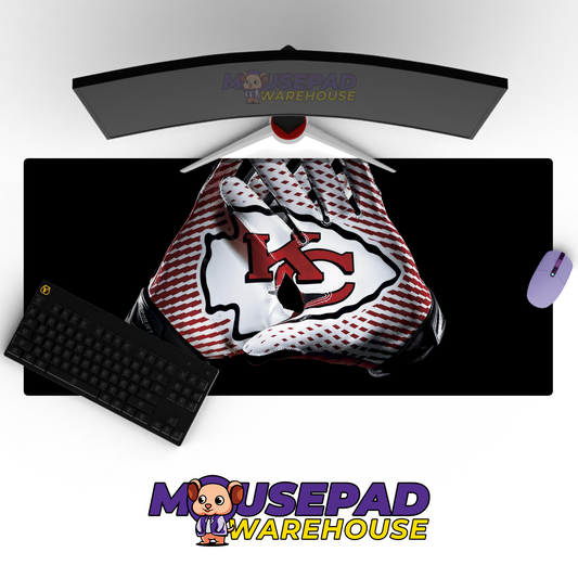 Kansas City Chiefs V11 Mousepad Deskmat Mockup