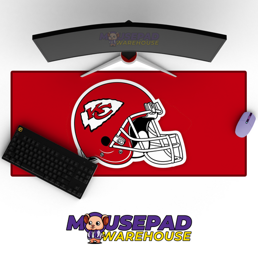 Kansas City Chiefs V12 Mousepad Deskmat Mockup