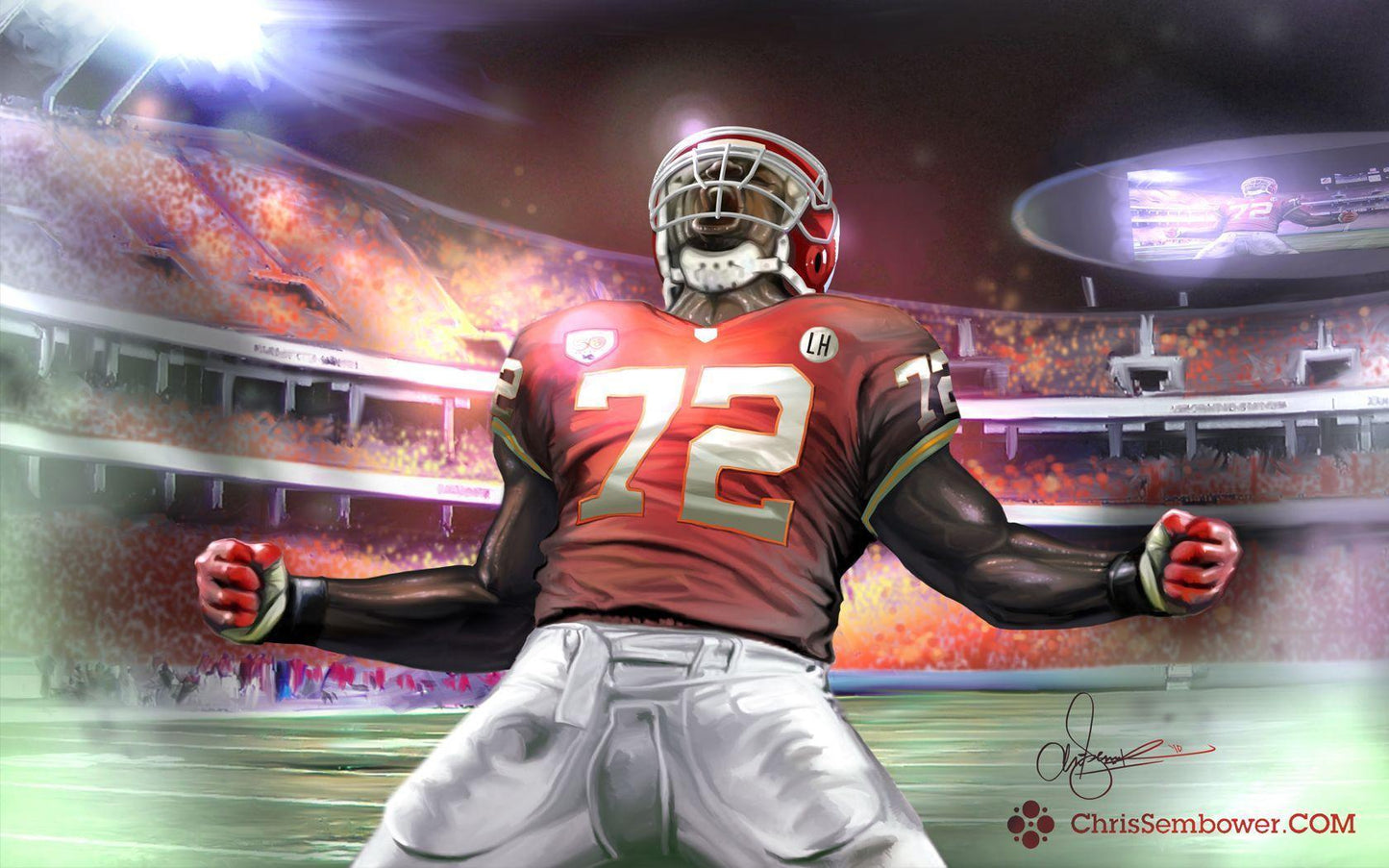 Kansas City Chiefs V19 Mousepad Deskmat
