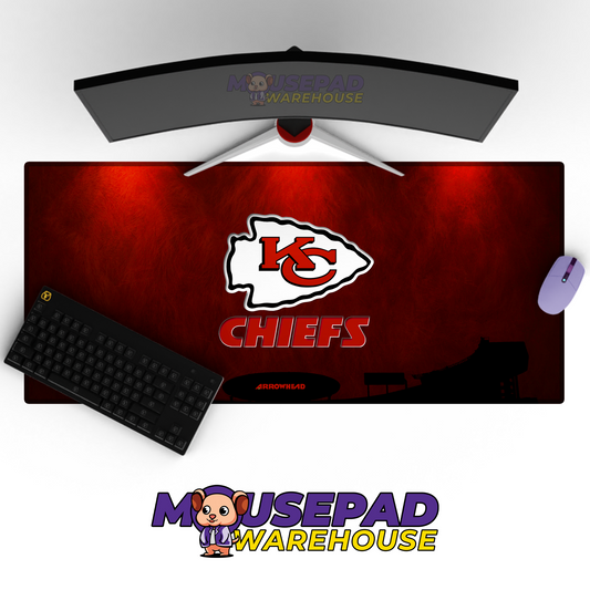 Kansas City Chiefs V22 Mousepad Deskmat Mockup
